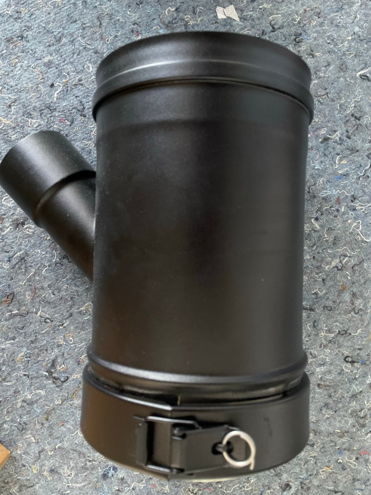Poujoulat PGI recht element luchttoevoer 135, Ophalen of Verzenden, Nieuw, Hout, Pelletkachel