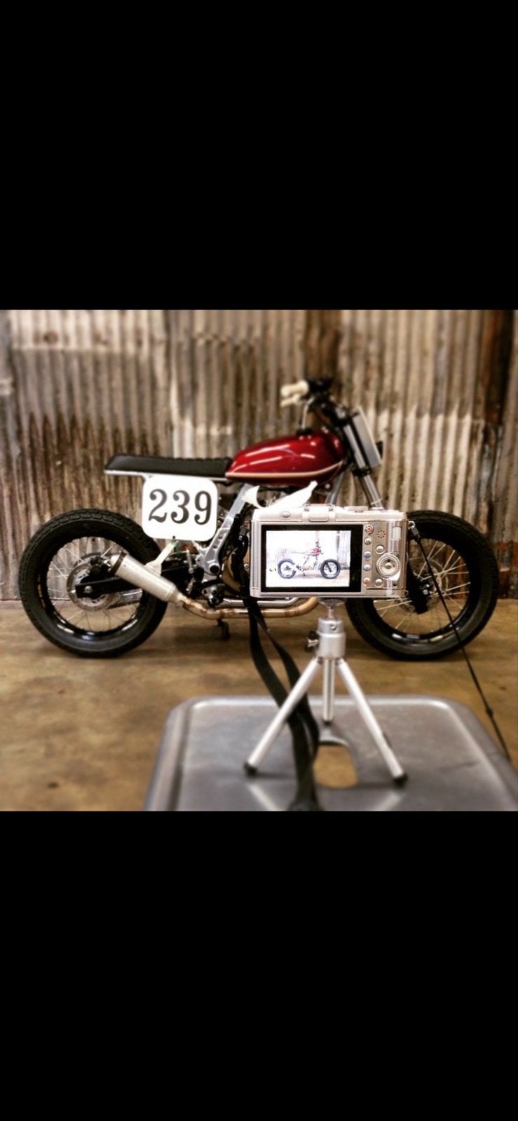 Unieke  honda nx 650 dominatorCustom Flat Tracker Motorfiets, Motorrijbewijs A, Gebruikt, Particulier, Meer dan 35 kW