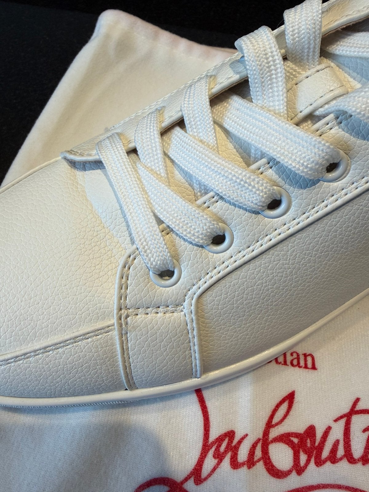 Christian Louboutin schoenen maat 43, Wit, Nieuw, Ophalen of Verzenden, Sneakers of Gympen