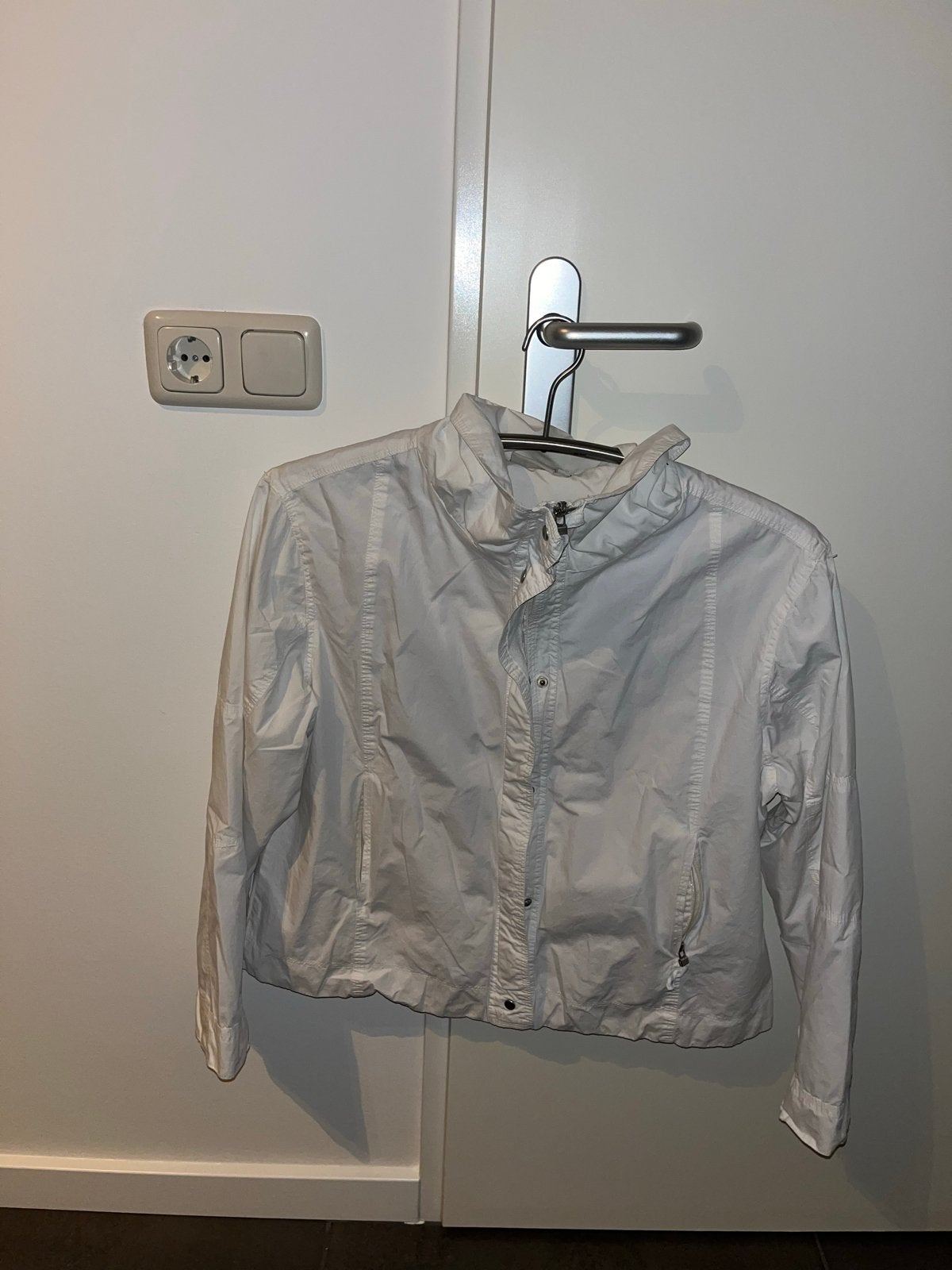 Witte jas van Pescara, maat XL, Ophalen of Verzenden, Gedragen, Maat 46/48 (XL) of groter, Wit