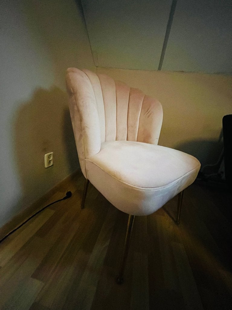 Stoel, Huis en Inrichting, Fauteuils, Ophalen, Zo goed als nieuw, Stof, 50 tot 75 cm