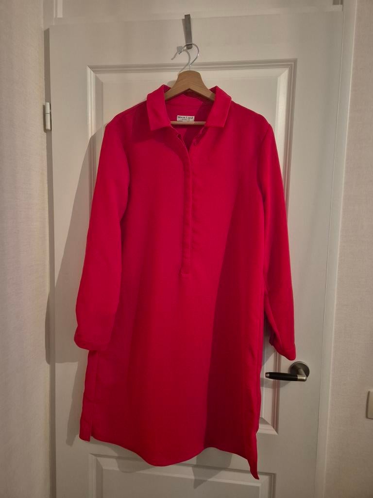 Rood jurkje van Marie Lund, Ophalen of Verzenden, Zo goed als nieuw, Maat 42/44 (L), Rood