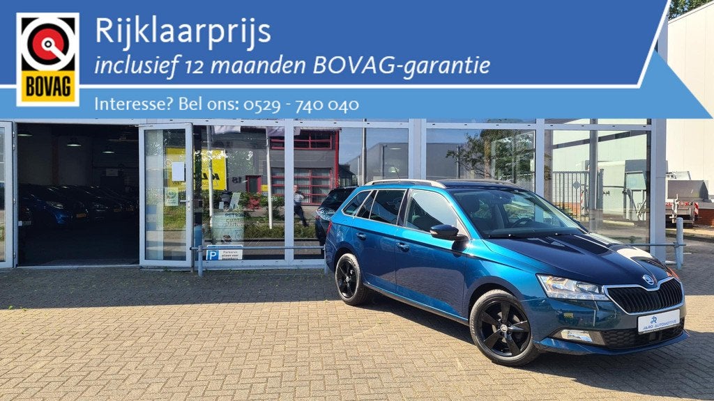 Skoda Fabia Combi 1.0 TSI Ambition | Nieuwe velgen en banden, Auto's, 12 maanden, Stof, Gebruikt, 95 pk
