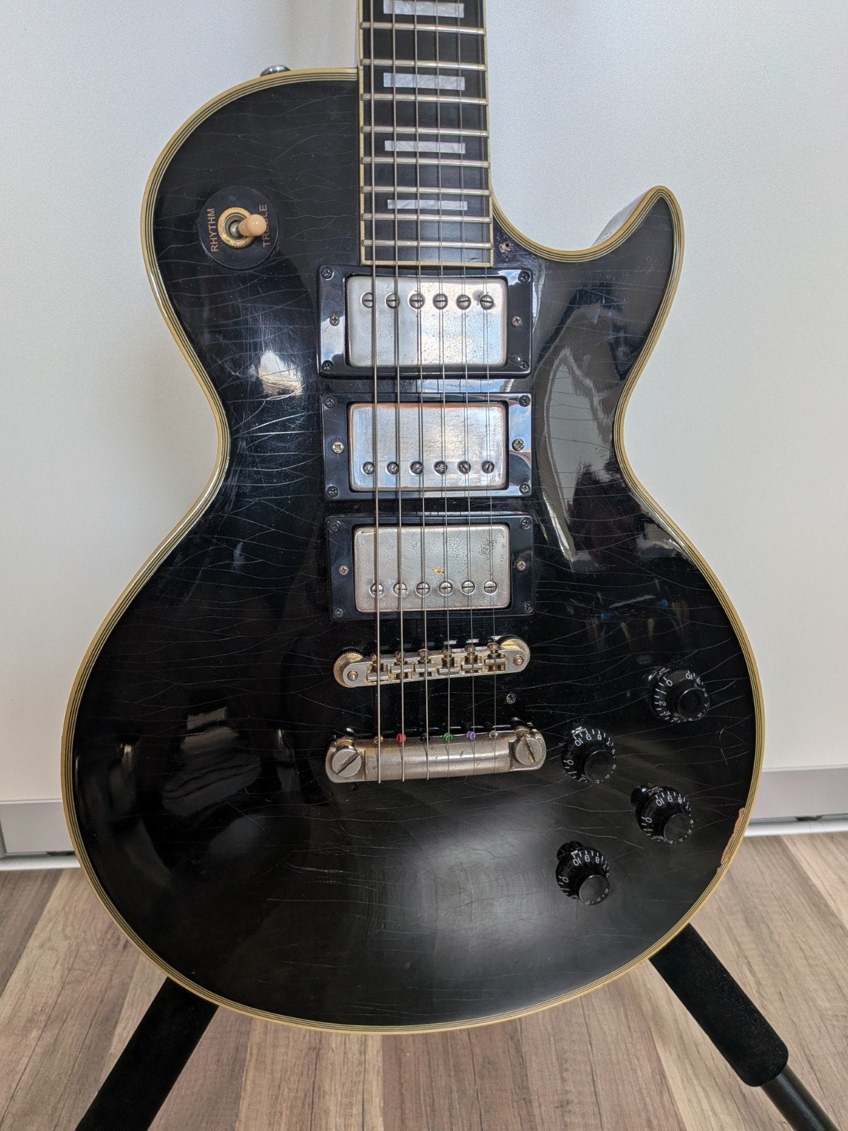 Greco Black Beauty – MIK of toch MIJ?, Ophalen, Gebruikt, Solid body, Overige merken