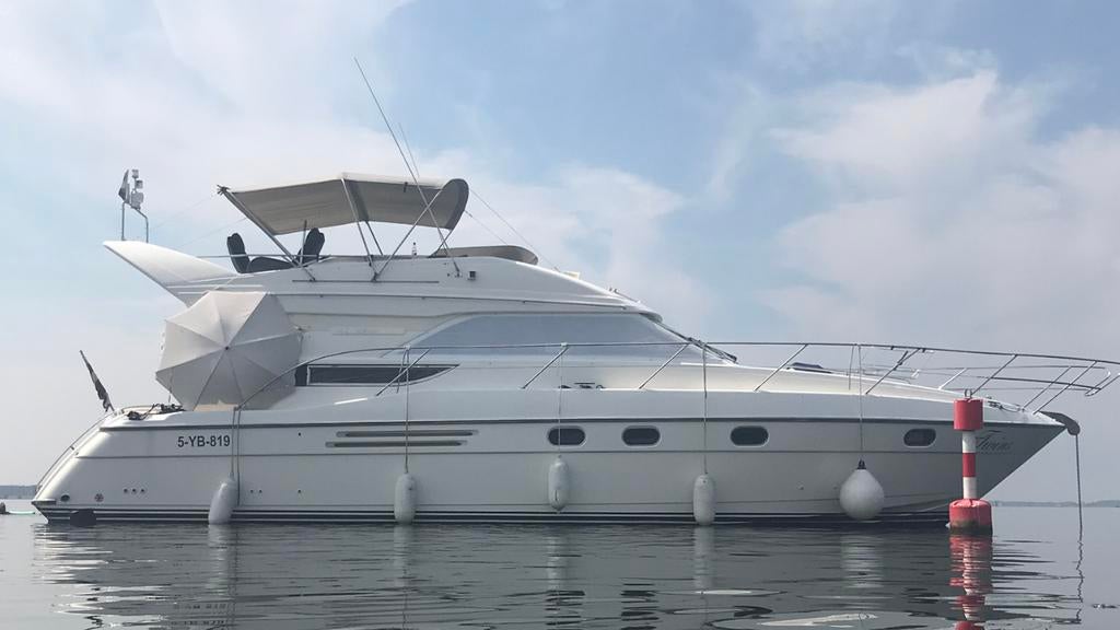Princess 440 fly, Watersport en Boten, Motorboten en Motorjachten, Ophalen of Verzenden, Gebruikt