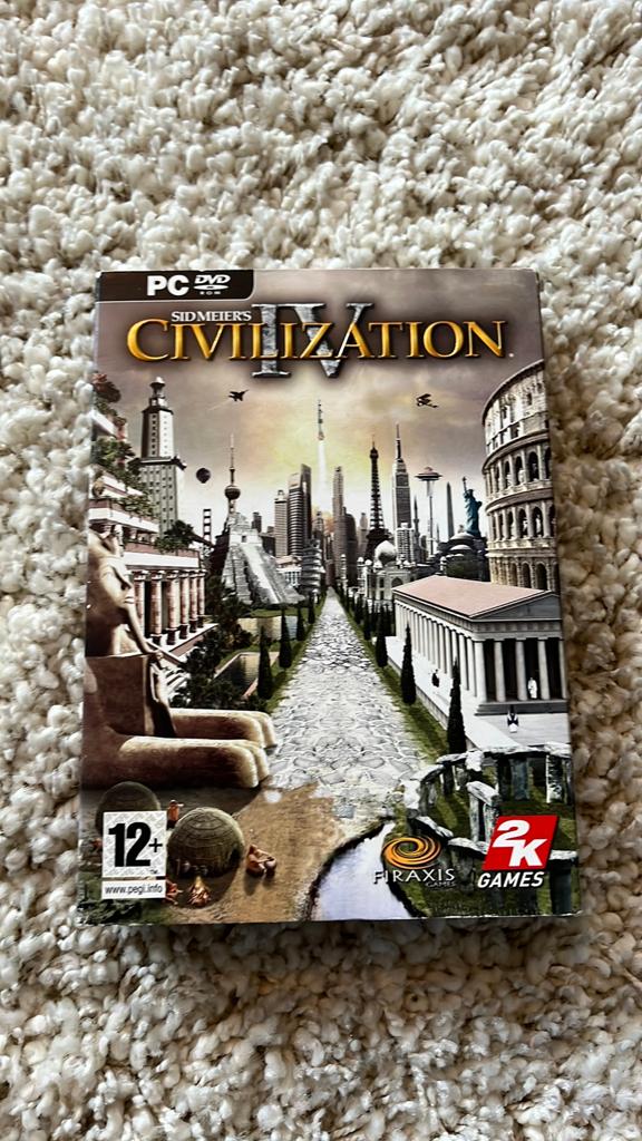 Sid Meier's Civilization IV PC DVD - Strategie Game, Gebruikt, 1 speler, Ophalen of Verzenden, Strategie en Constructie
