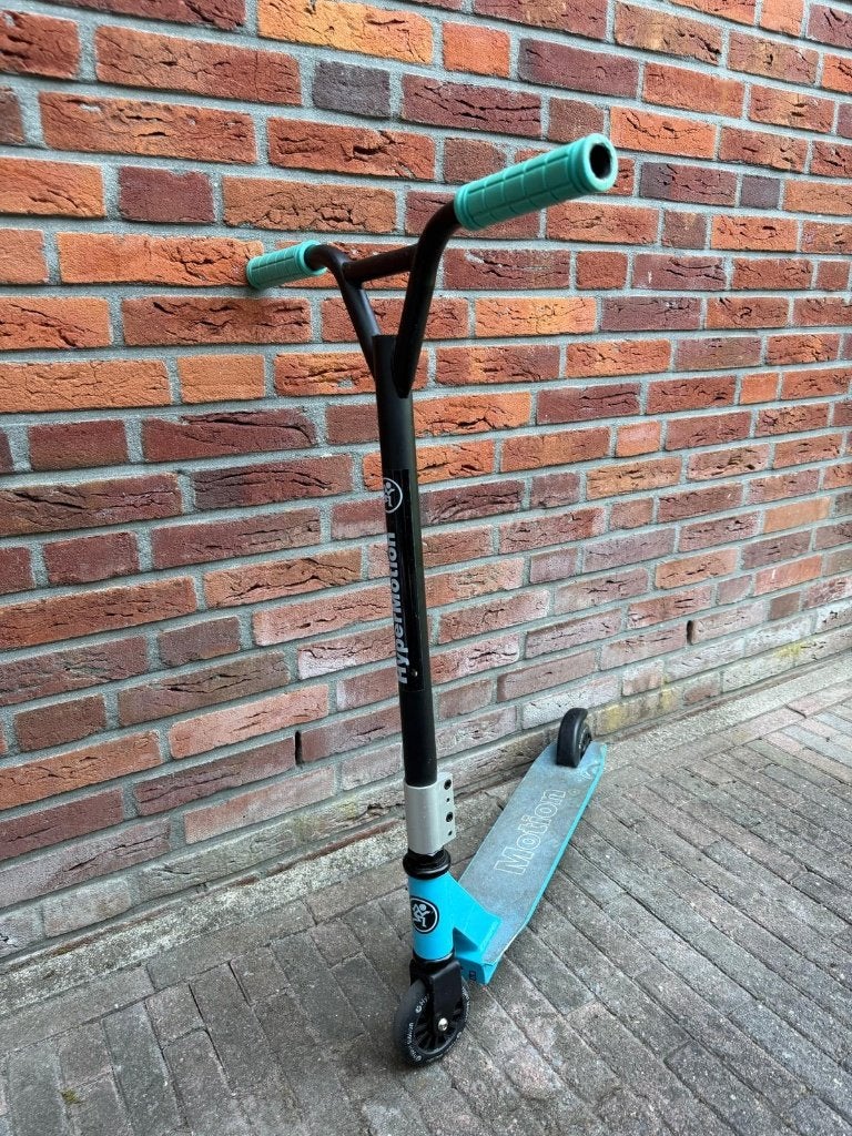 HyperMotion Evo Stuntstep – Blauw/Zwart, Fietsen en Brommers, Steps, Gebruikt, Gewone step, Ophalen