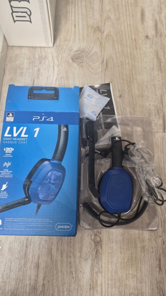Ps4 LVL1 Headset, Ophalen of Verzenden, Nieuw, Microfoon, PlayStation 4
