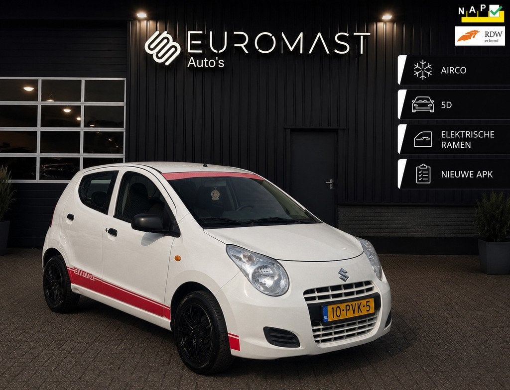 Suzuki Alto Gereserveerd!, Voorwielaandrijving, Euro 5, Stof, Gebruikt