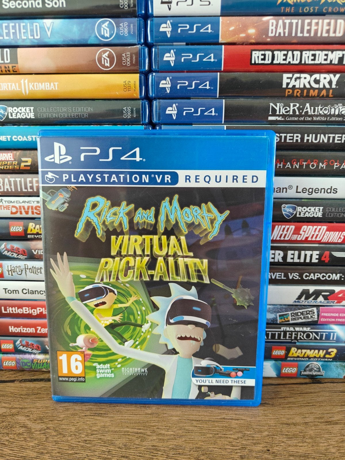 Rick and Morty virtual rick-ality playstation 4, J, 1 speler, Ophalen of Verzenden, Zo goed als nieuw