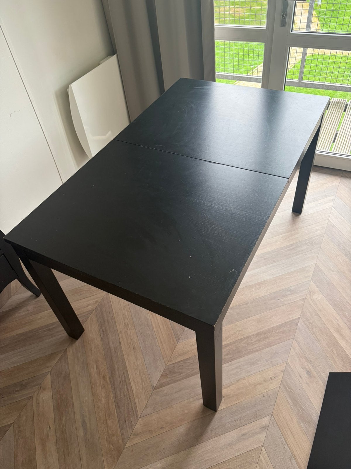 IKEA Bjursta uitschuifbare eettafel, Gebruikt, 100 tot 150 cm, Rechthoekig, 50 tot 100 cm
