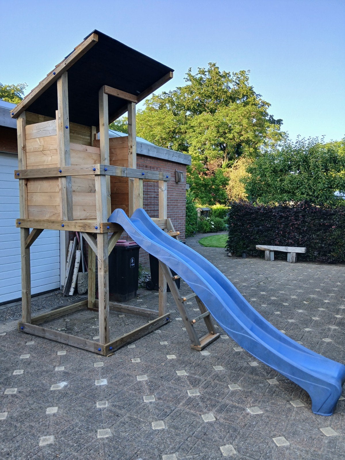 Speelhuisje Beachhut NIEUW voor veel speelplezier, Kinderen en Baby's, Speelgoed | Buiten | Speeltoestellen, Ophalen, Nieuw, Glijbaan