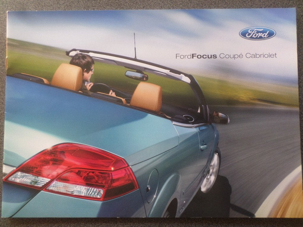 Ford Focus CC Brochure, Ophalen of Verzenden, Zo goed als nieuw, Ford