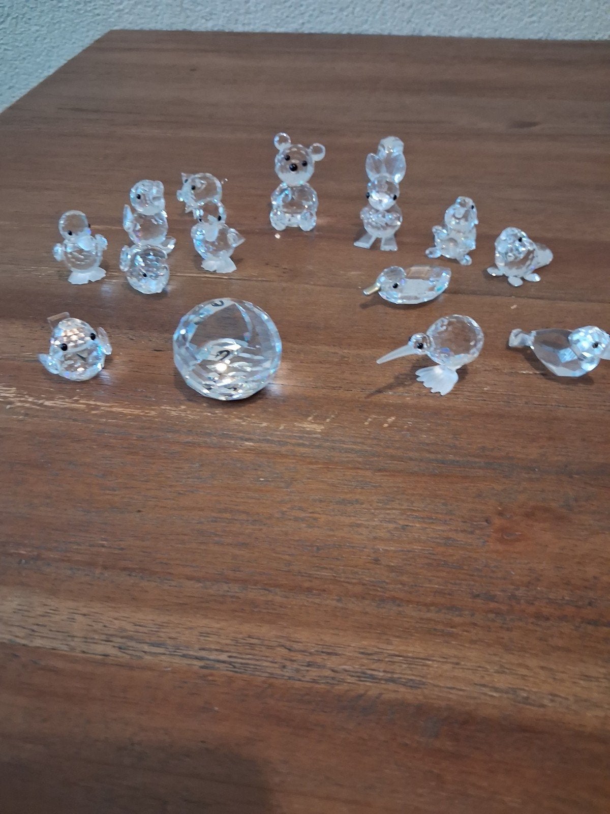 Collectie swarovski kristallen beeldjes, Verzamelen, Swarovski, Ophalen of Verzenden, Zo goed als nieuw, Figuurtje