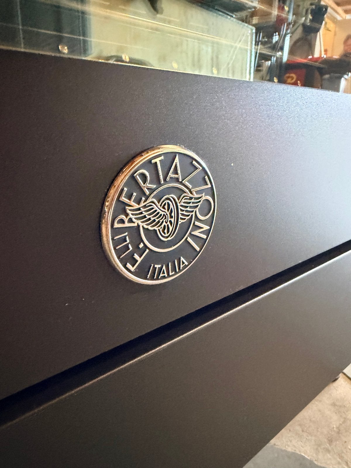 Bertazzoni Fornuis 90cm met Gas Kookplaat en Oven, Ophalen, Gebruikt, Hete lucht, 60 cm of meer