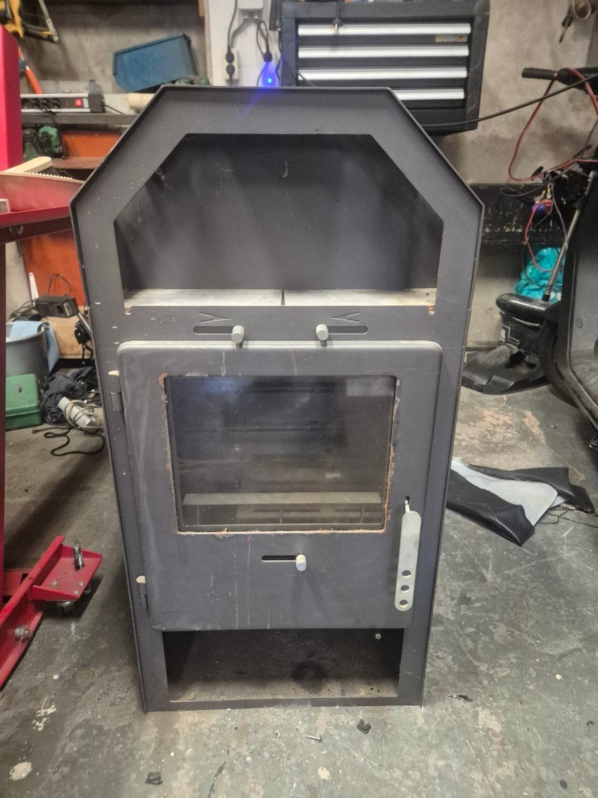 Limex houtkachel nooit gebruikt, Ophalen, Hout, Houtkachel
