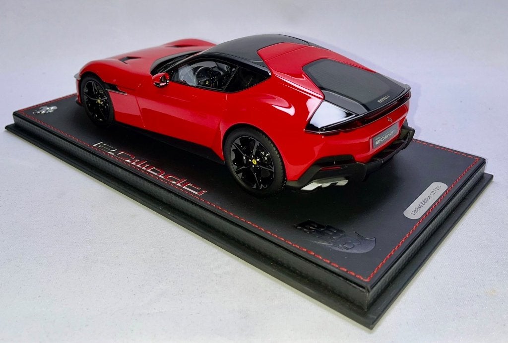 Ferrari 12 Cilindri Rood 1:18 P18248A van BBR, Hobby en Vrije tijd, Ophalen of Verzenden, Nieuw, Auto, Overige merken