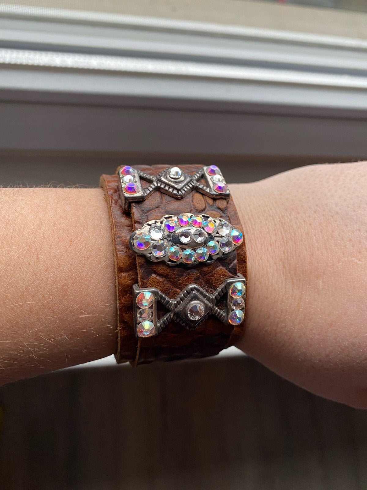 Stoere dames armband merk blinq zgan, Sieraden, Tassen en Uiterlijk, Armbanden, Ophalen of Verzenden, Zo goed als nieuw, Zilver
