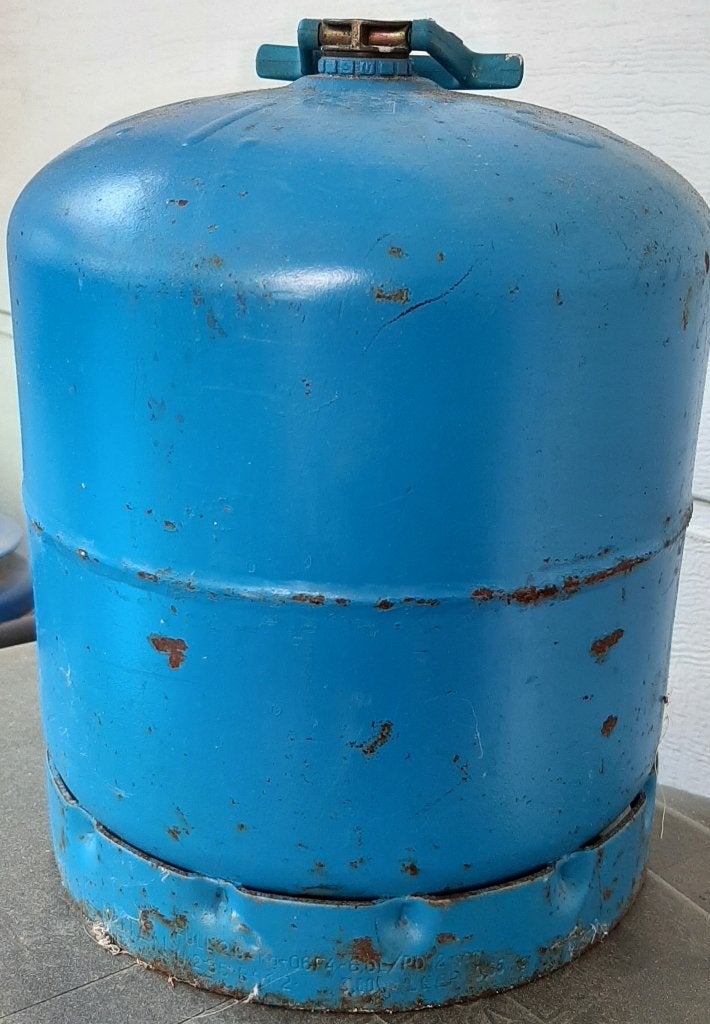 lege campingaz gasfles 3 kilo, Caravans en Kamperen, Kampeeraccessoires, Ophalen, Gebruikt