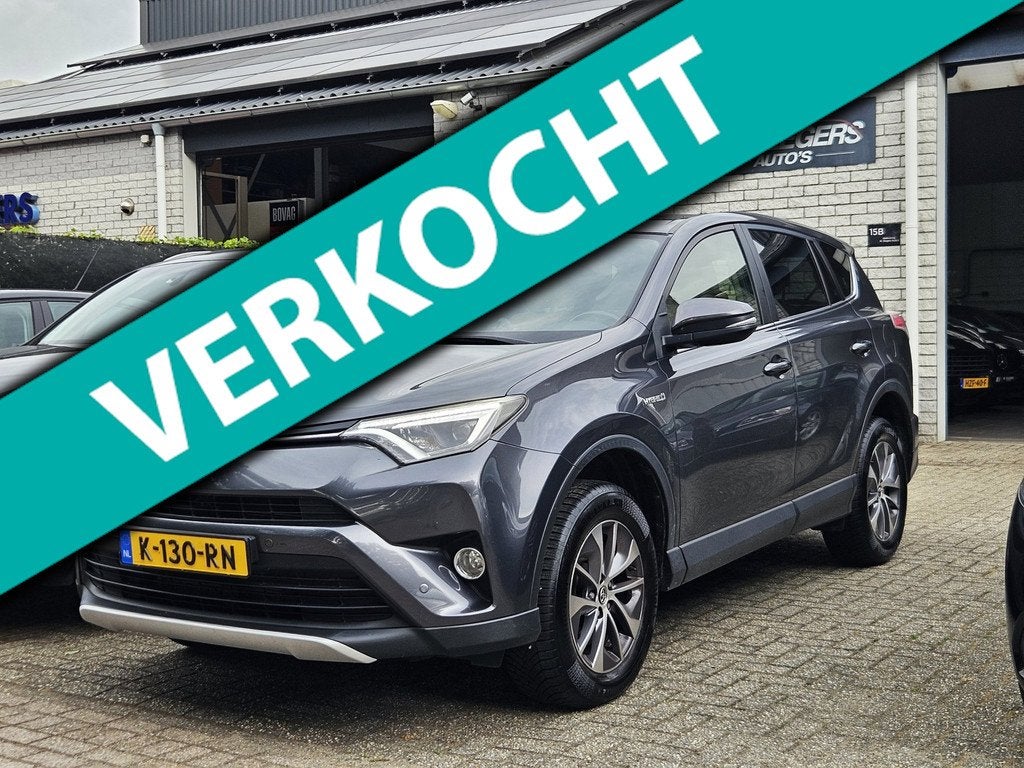 Toyota RAV4 2.5 Hybrid Style*Historie*Rijklaar, Auto's, Toyota, Gebruikt, Euro 6, Bedrijf, 155 pk