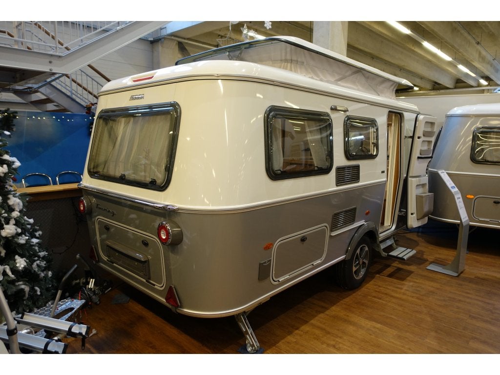Eriba Touring 530; super compleet af fabriek, Caravans en Kamperen, Caravans, Standaardzit, Schokbreker, Bedrijf, Eriba