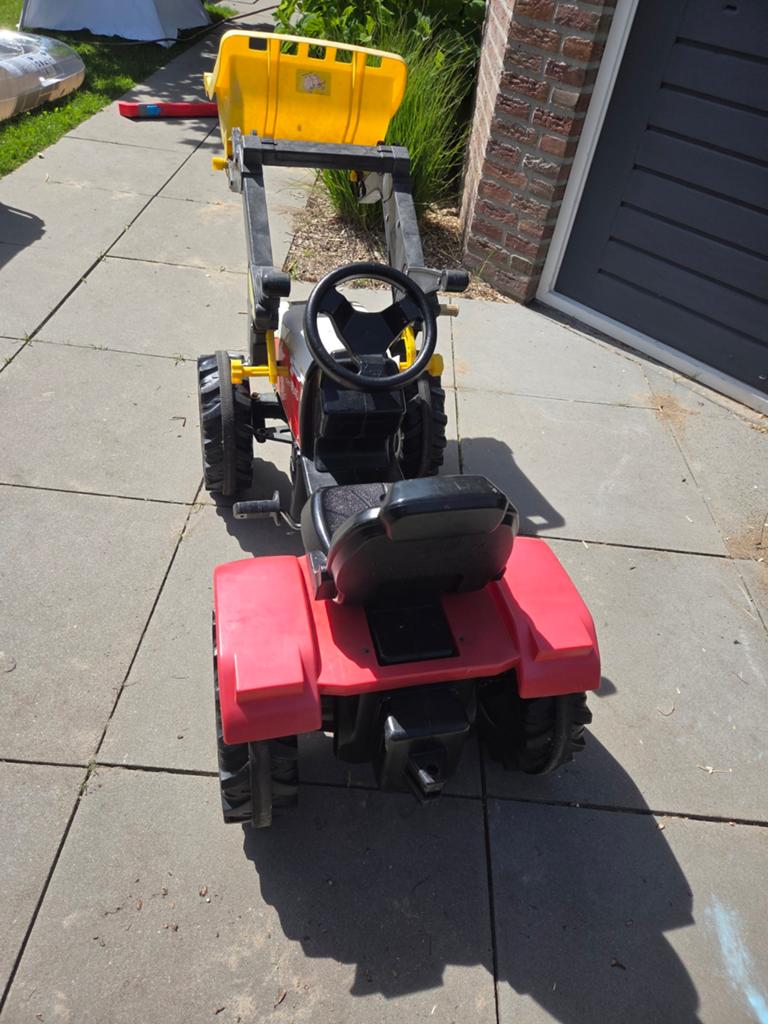 Tractor traptractor, Ophalen, Gebruikt