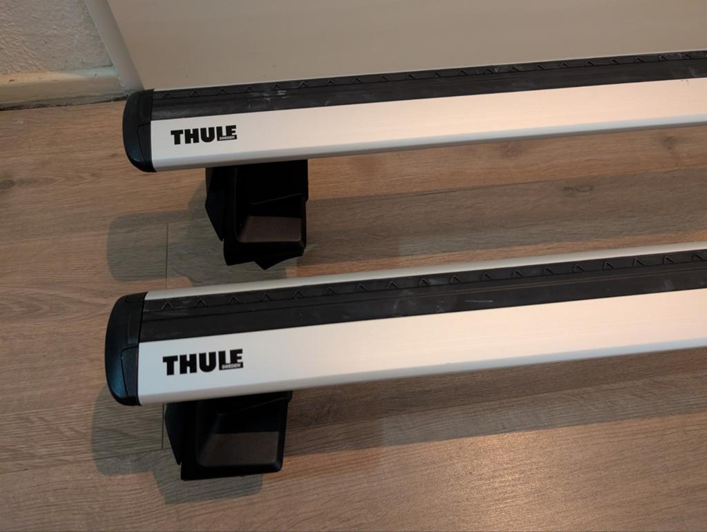 Thule WingBar Evo 127 dakdragers - Nieuwstaat, complete set, Auto diversen, Ophalen