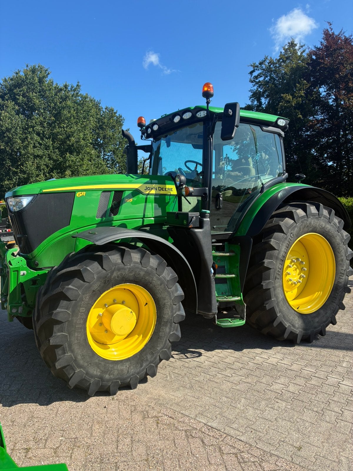 John Deere 6R 195, Ophalen, Gebruikt, Meer dan 160 Pk, John Deere