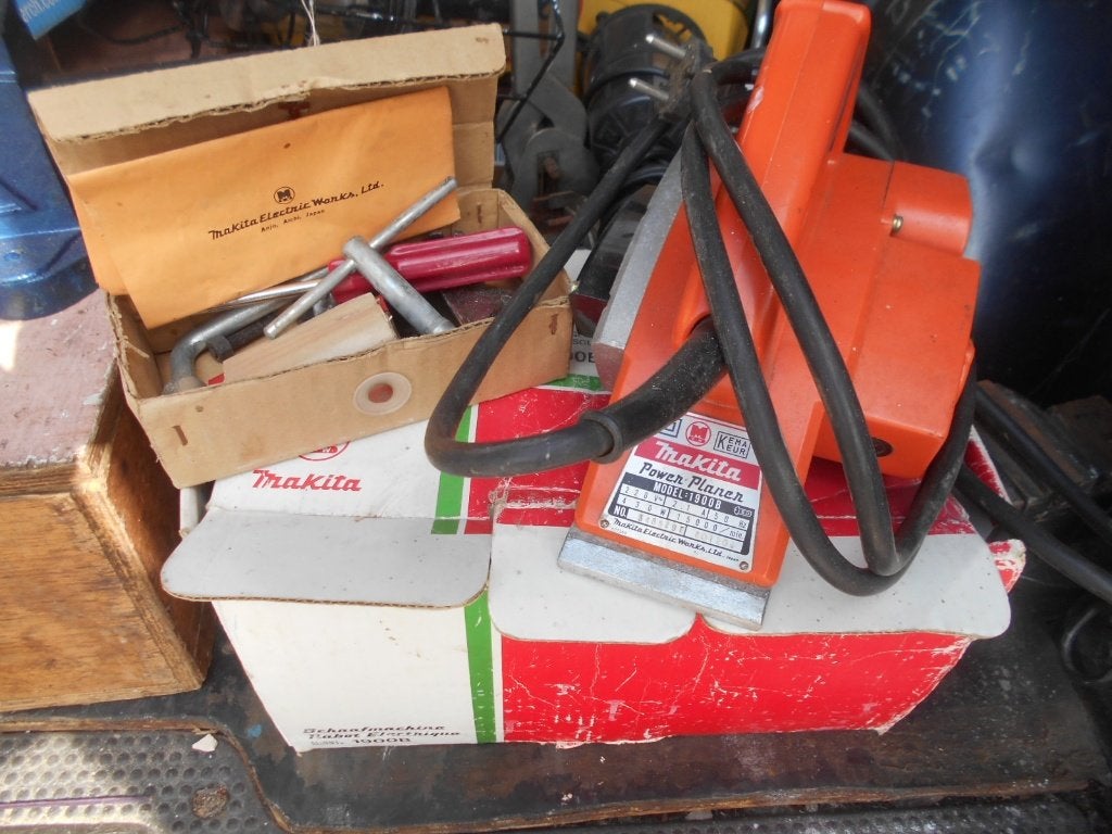Makita schaaf machine, Doe-het-zelf en Verbouw, Schaafmachines, Ophalen, Gebruikt
