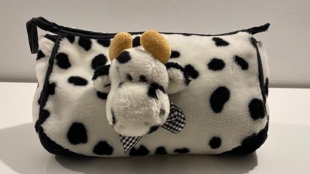 Toilettas met koeprint, Ophalen of Verzenden, Nieuw, Wit, Jongen of Meisje