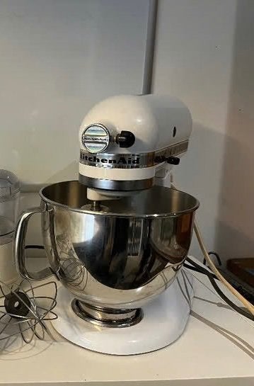 KitchenAid Artisan standmixer, 4 liter of meer, Verzenden, Gebruikt, 3 snelheden of meer