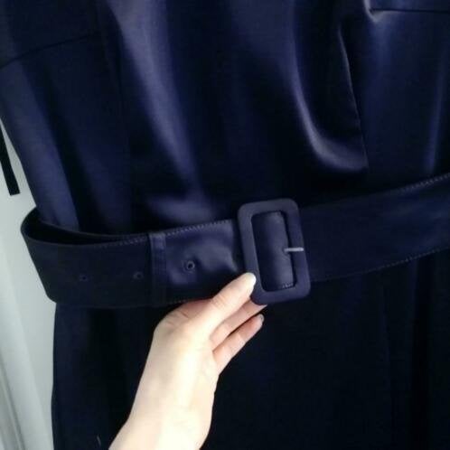 Esprit donker paarse nette jurk glad materiaal 40 nr 29589, Maat 38/40 (M), Esprit, ., Paars