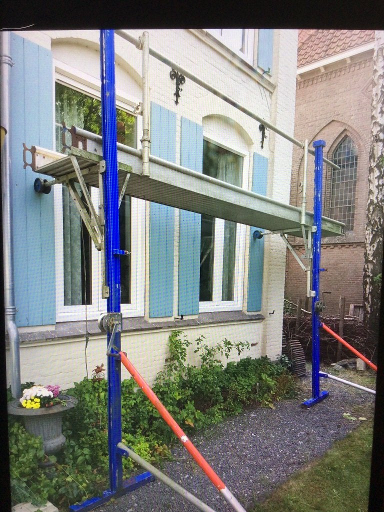 Skyworks Steiger Loopbrug Opduwsteiger Gevelridder, Doe-het-zelf en Verbouw, Ophalen, Gebruikt, Gevelsteiger, 2 tot 5 meter