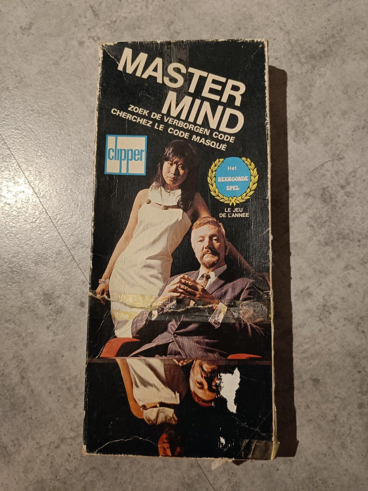 Vintage Mastermind Bordspel - Clipper Editie, Een of twee spelers, Ophalen of Verzenden, Gebruikt, Clipper