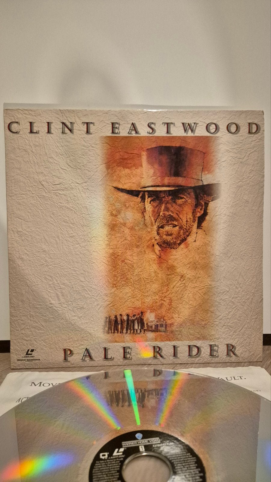 Pale Rider Laserdisc, 1980 - 1989, Ophalen of Verzenden, Zo goed als nieuw, 12 inch