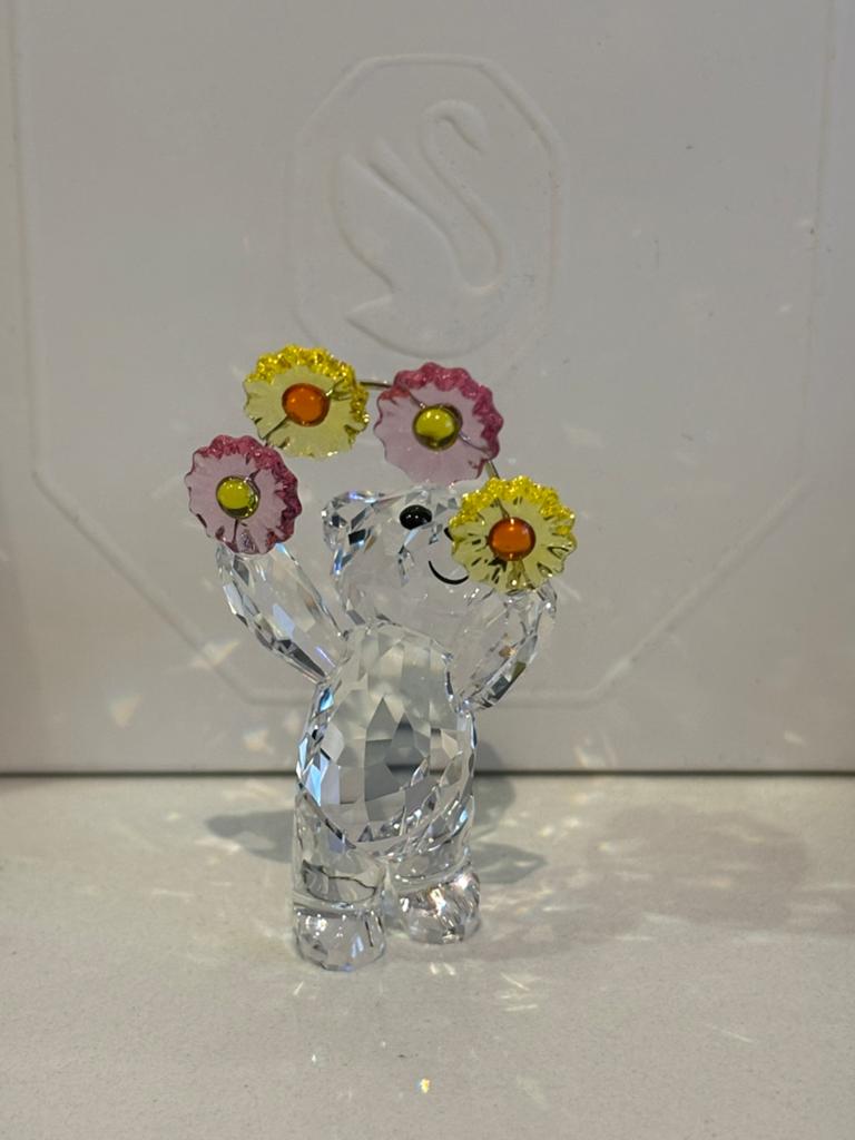 Swarovski kris beer, Ophalen of Verzenden, Zo goed als nieuw, Figuurtje