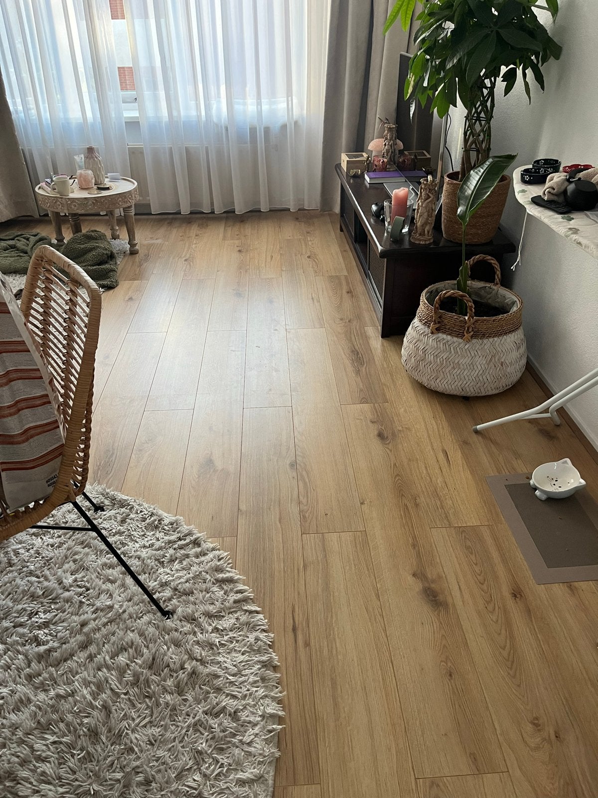 Laminaat - Zo goed als nieuw - Zelf ophalen, Bruin, Ophalen of Verzenden, Zo goed als nieuw, 10 tot 25 m²