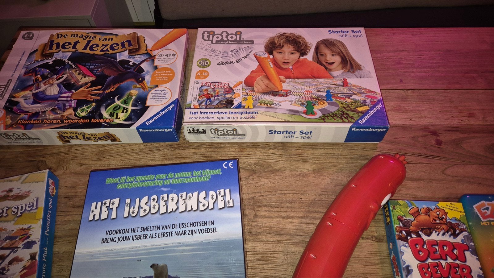Gezelschapsspellen, Kinderen en Baby's, Ophalen, Gebruikt, Puzzelen