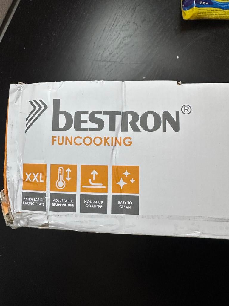 Bestron FunCooking XXL Tafelgrill - Nieuw zonder stekker, ., Nieuw, Ophalen of Verzenden, Tafelgrill
