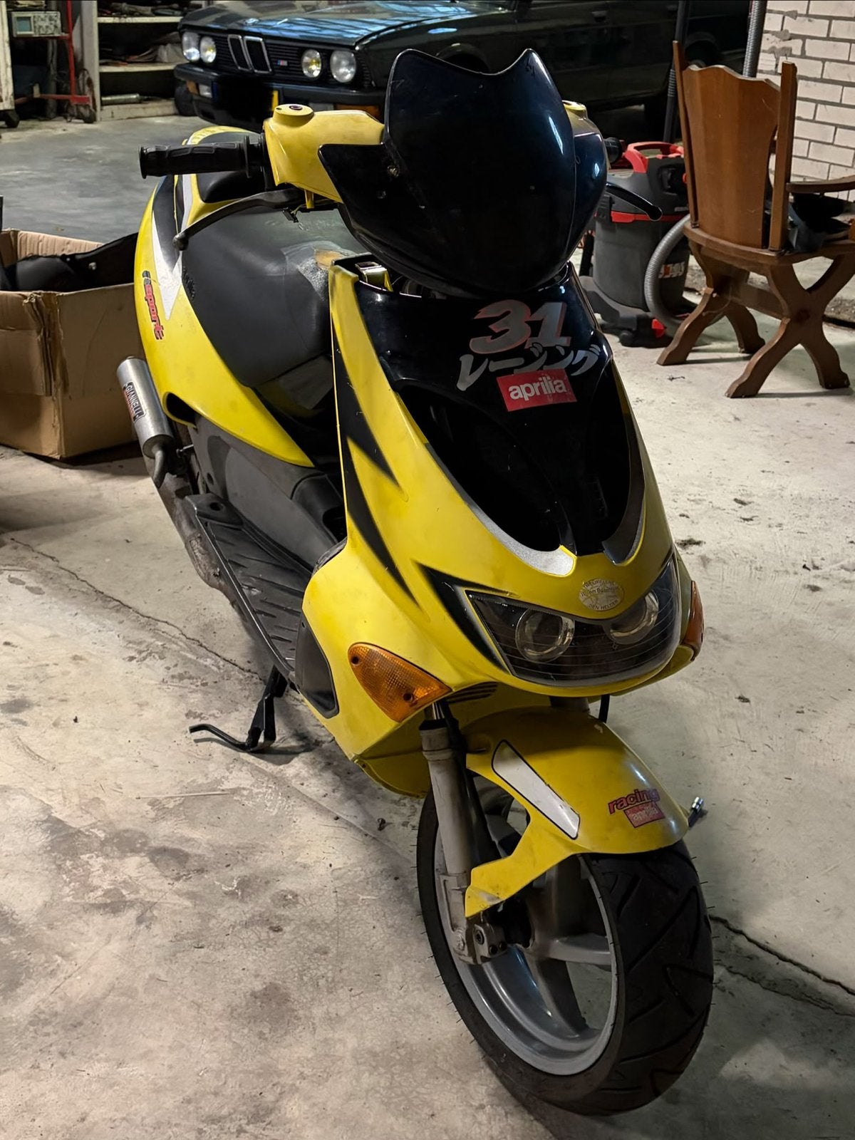 Aprilia sr50 ditech morini LC, duitse pap, Ophalen, Zo goed als nieuw, Benzine, SR 50