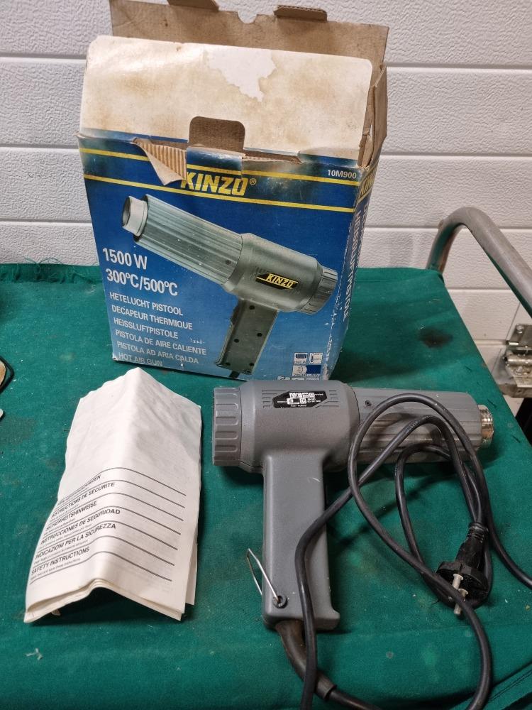 heteluchtpistool 300/500gr 1500w, Ophalen of Verzenden, 'T Olde Gre-j, Info@toldegrej.nl, Endepoelstraat 20f Didam