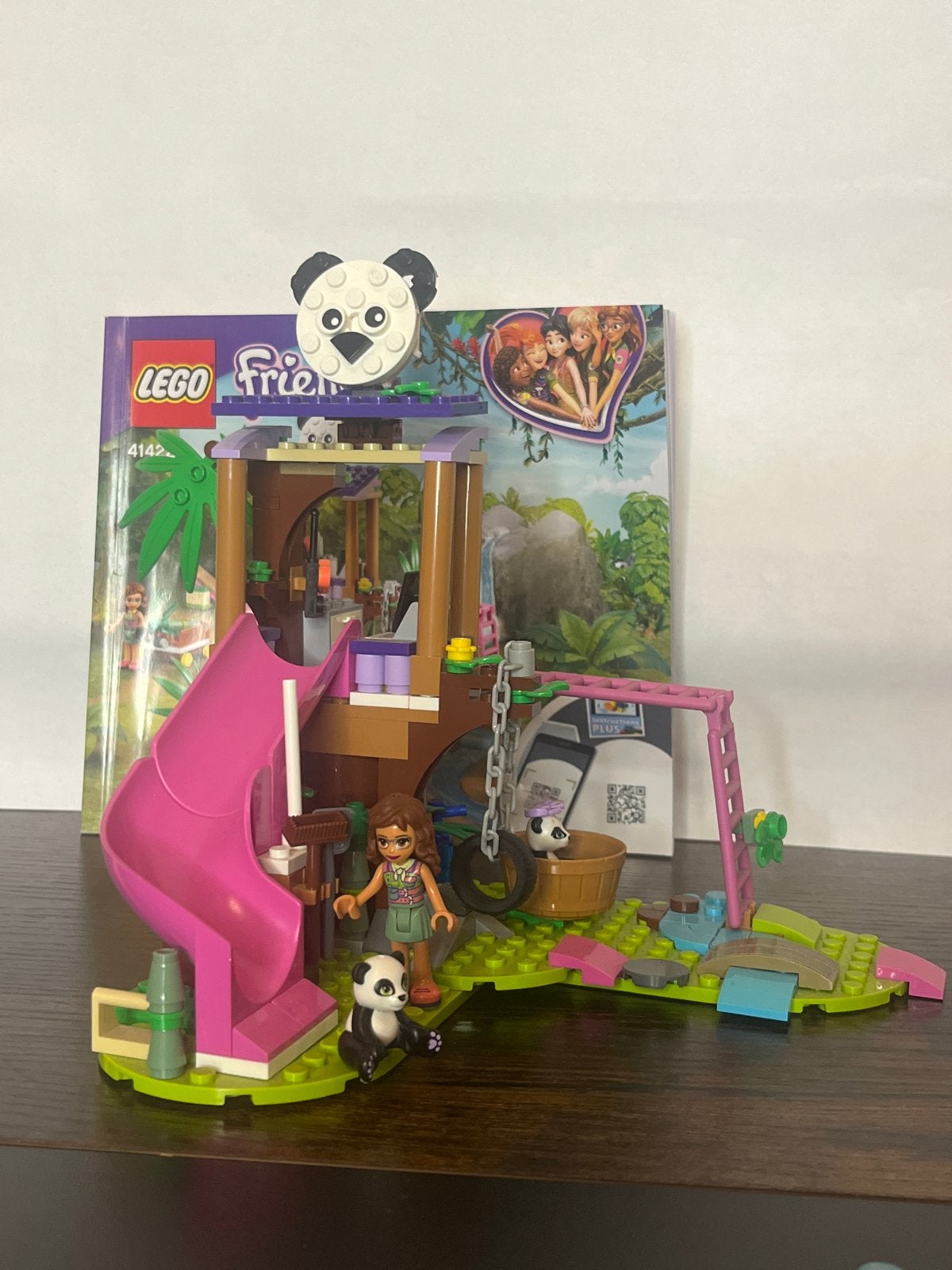 LEGO Friends 41422 Panda's Boomhut - Complete set, Lego, Friends, Ophalen of Verzenden, Zo goed als nieuw