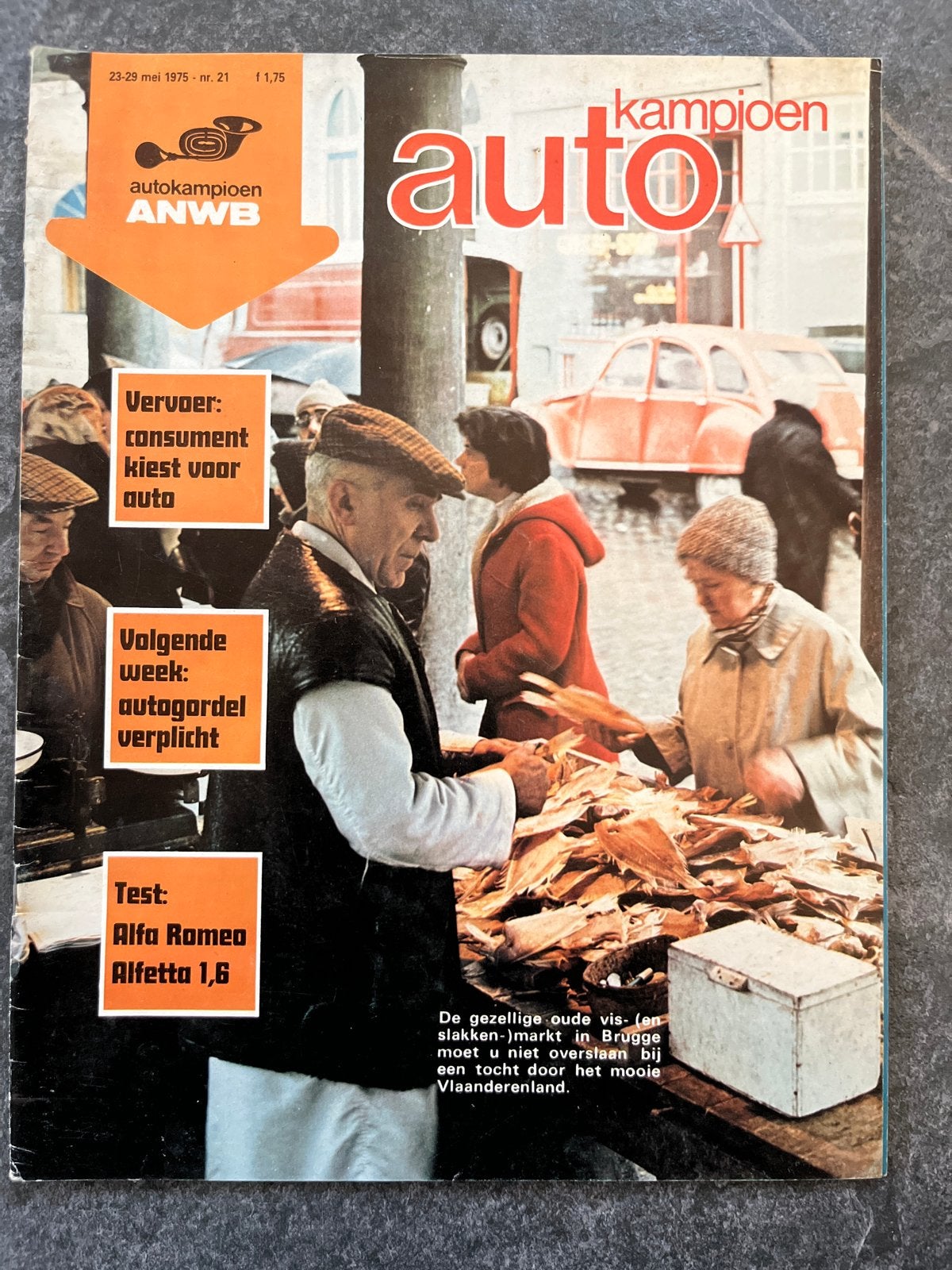 Auto Kampioen mei 1975 - Alfa Alffeta 1.6, Citroën DS, Ophalen of Verzenden, Gelezen, Algemeen