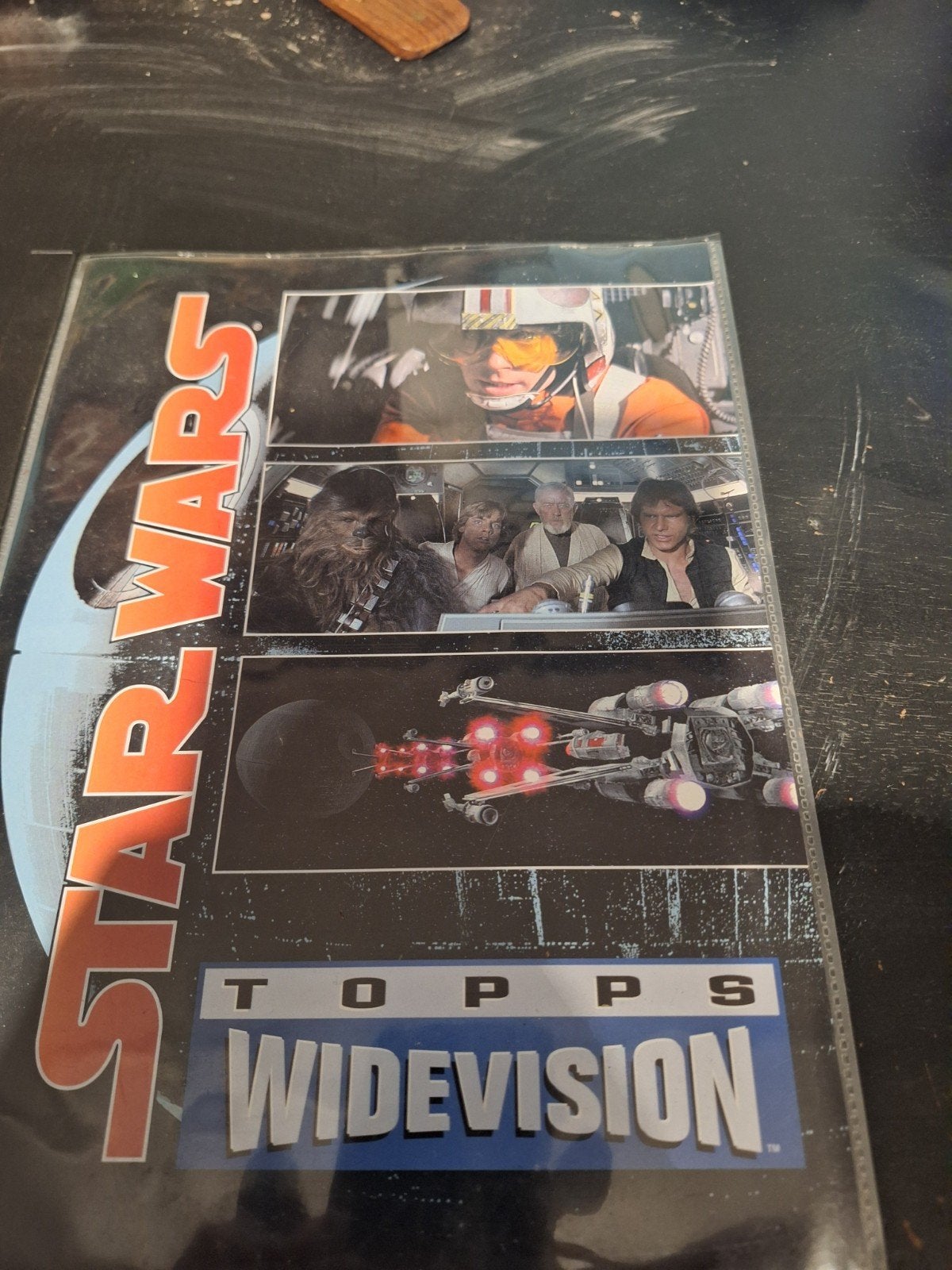 Star Wars Topps Widevision Trading Cards (Gebruikt), Ophalen of Verzenden, Gebruikt