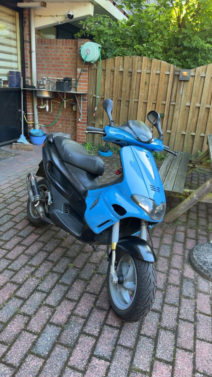 70cc gilera runner, Ophalen, Zo goed als nieuw, Tweetakt, Zip