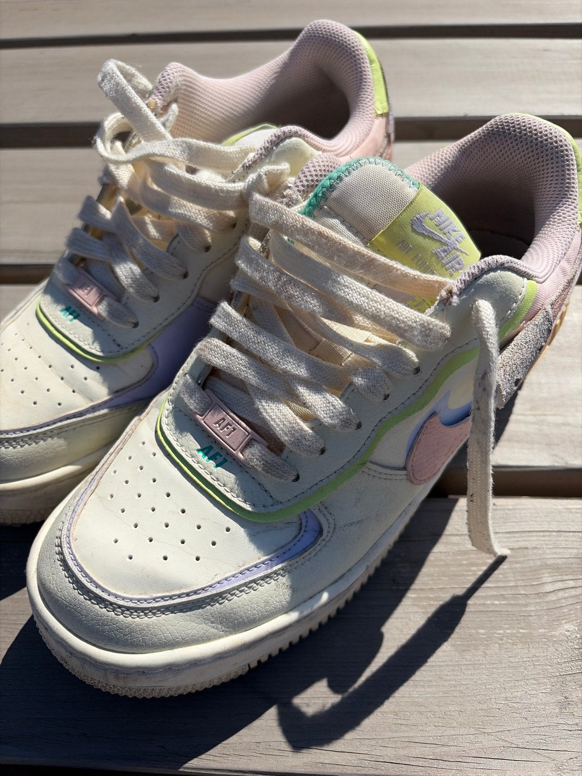 Nike Air Force 1 Shadow - Maat 38.5, Kleding | Dames, Schoenen, Ophalen of Verzenden, Gedragen, Overige kleuren, Sneakers of Gympen