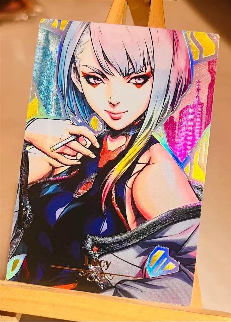 CYBERPUNK 2077 Edgerunners Holo Trading Card, Verzamelen, Verzenden, Kuifje, Nieuw, Beeldje of Figuurtje
