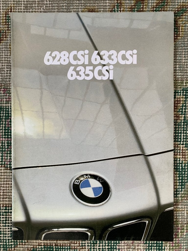 Nederlandse folder brochure BMW 6-serie E24 1981 nieuw!, Boeken, Auto's | Folders en Tijdschriften, Nieuw, Ophalen of Verzenden