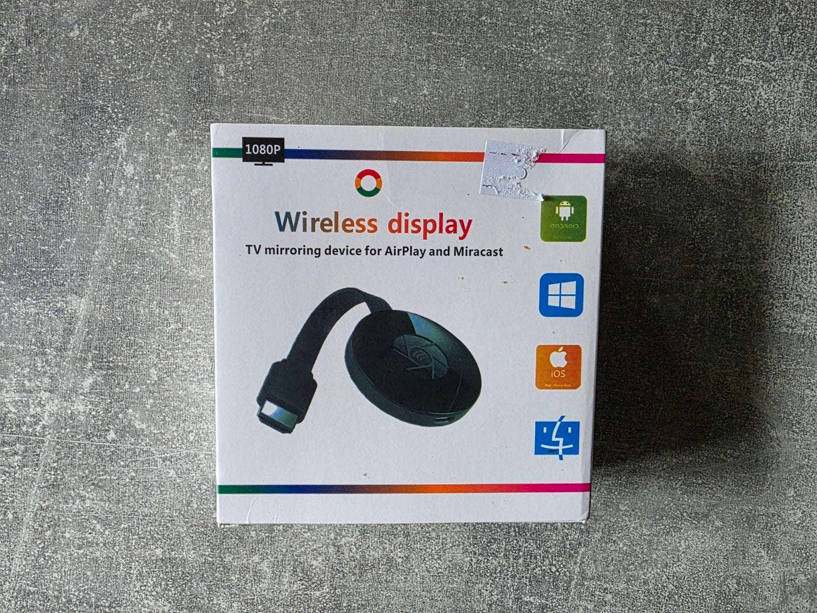 Wireless Display Dongle HDMI - 1080P Screen Mirroring Nieuw, Onbekend, Nieuw, Ophalen of Verzenden, Zonder harde schijf