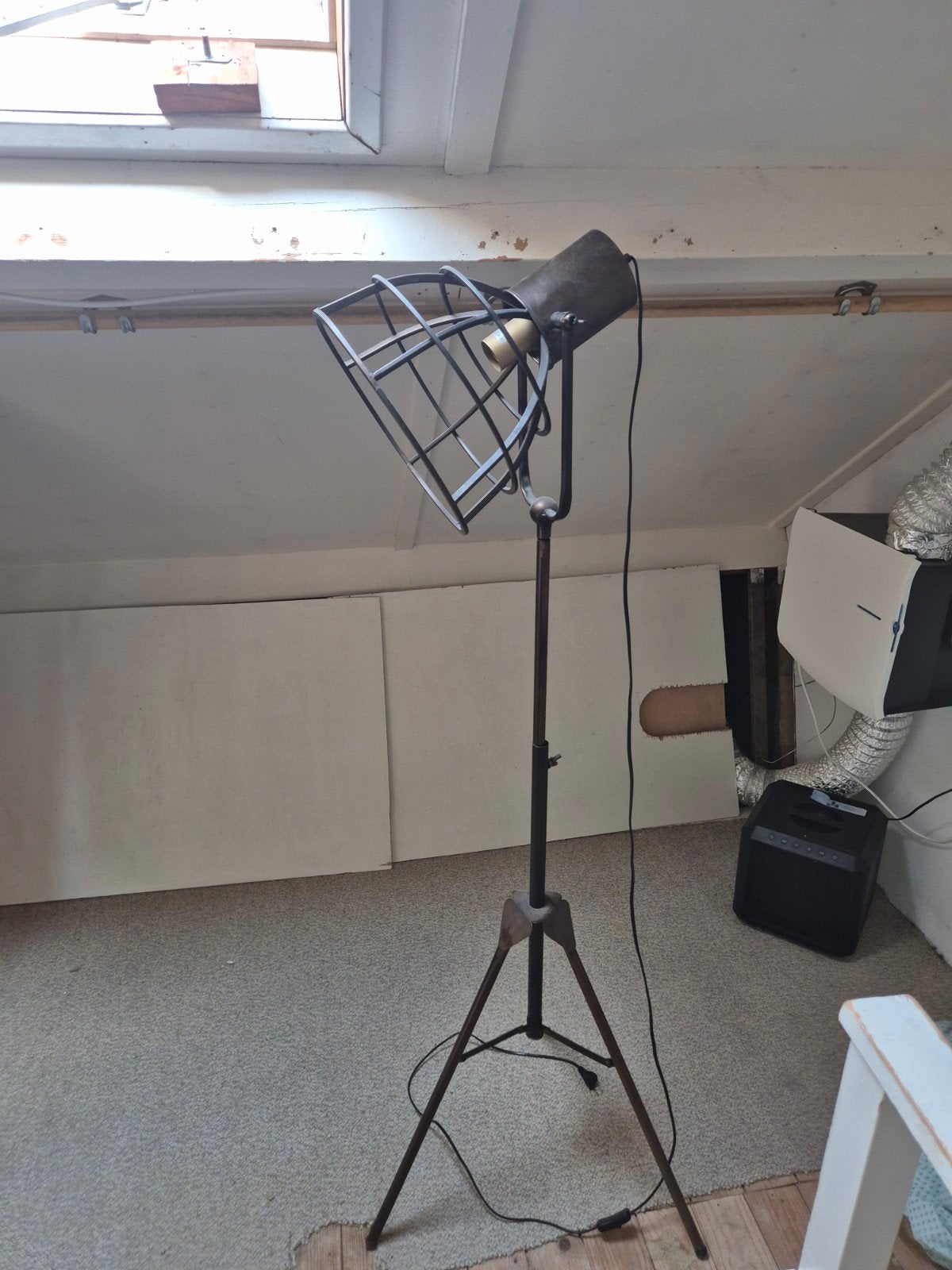 staande lamp, Huis en Inrichting, Lampen | Vloerlampen, Ophalen, Zo goed als nieuw, 150 tot 200 cm